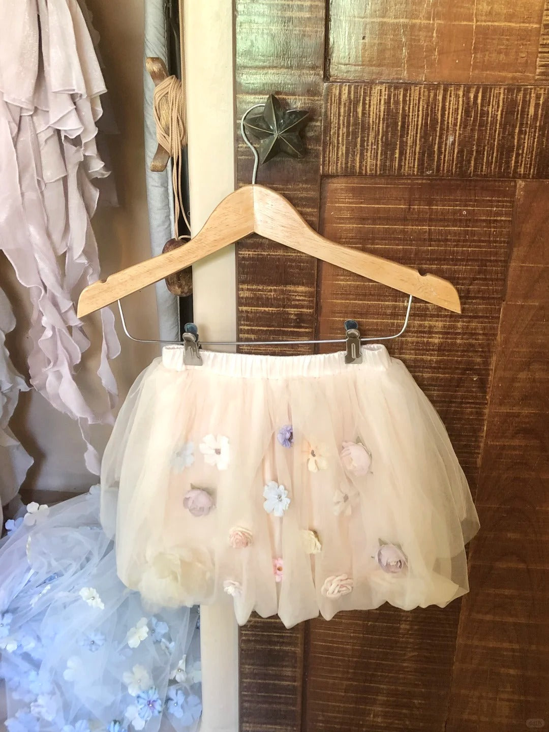 Rosa Blumenmuster Süßes Kurzes Chiffon Homecoming Kleid Geburtstagsparty Kleid nv4941