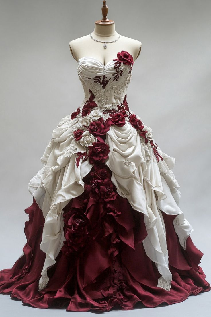 Vintage langes Abendkleid NV6676