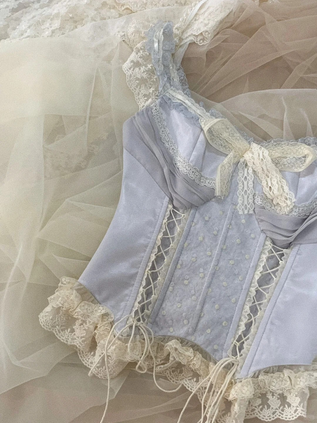 Robe de soirée courte en satin et tulle bleu clair, en dentelle douce, robe de bal, robe d'anniversaire, nv4520