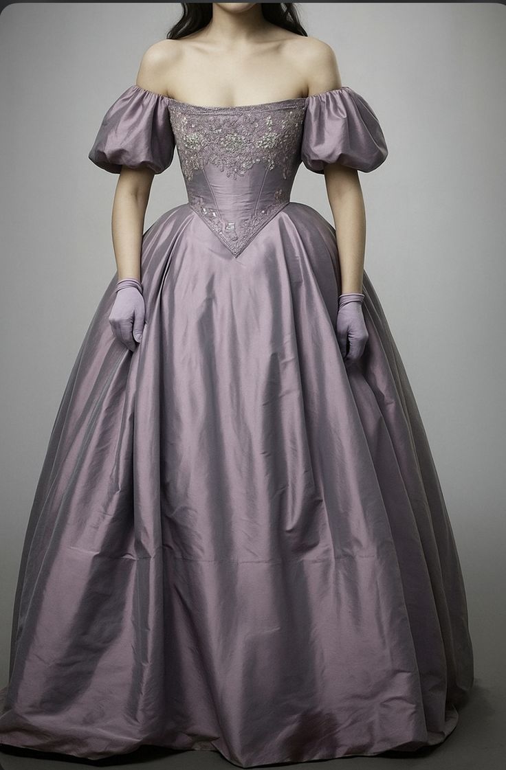 NiceVestidos-Lila langes Ballkleid im Retro-Stil NV6114