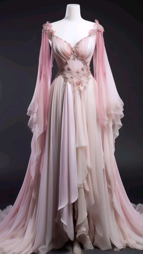 Rosa Mode Elegant Exquisite Floral Perlen Applique A-linie Lange Tüll Boden-länge Abendkleid Ballkleid Brautkleid nv3839