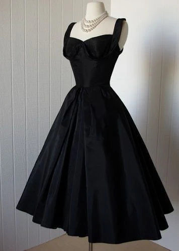 Schwarzes elegantes kurzes Cocktail-Ballkleid-Abendkleid NV2166