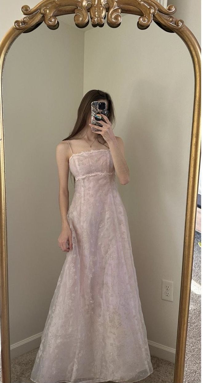 NiceVestidos - Robe de bal en tulle à fleurs roses NV5866