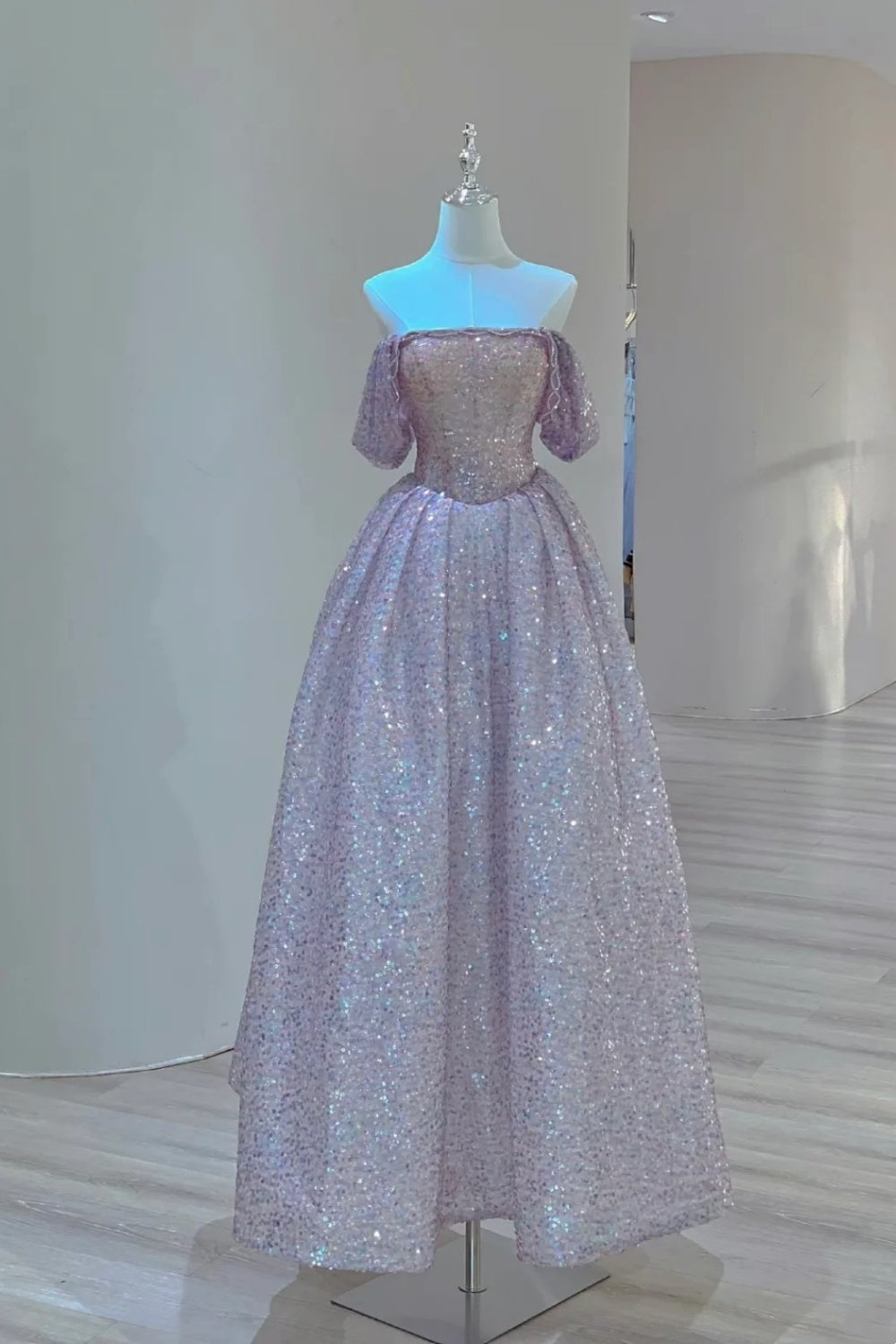 Robe longue haut de gamme tendance, taille et couleur personnalisables NV6486