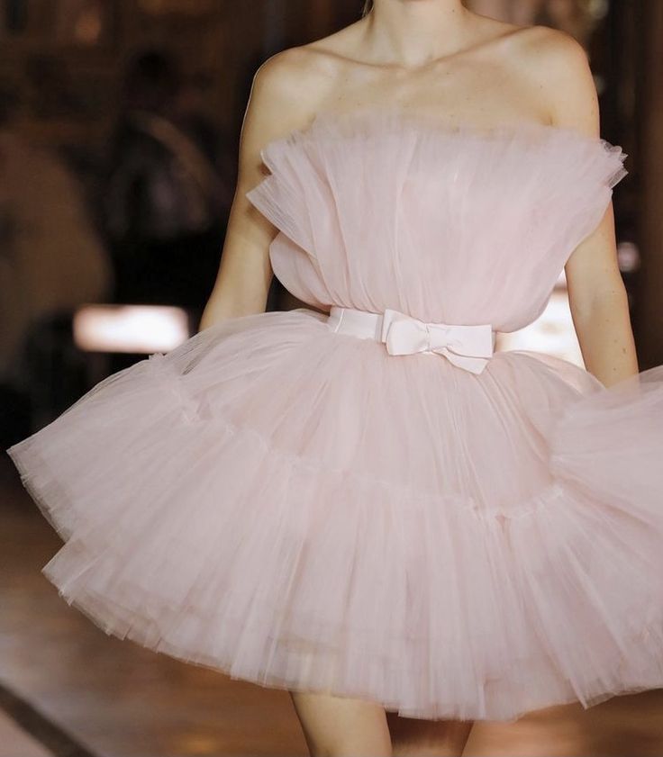 Rosa Süße Mode Kurze Tüll Homecoming Kleid Geburtstag Party Kleid nv4888