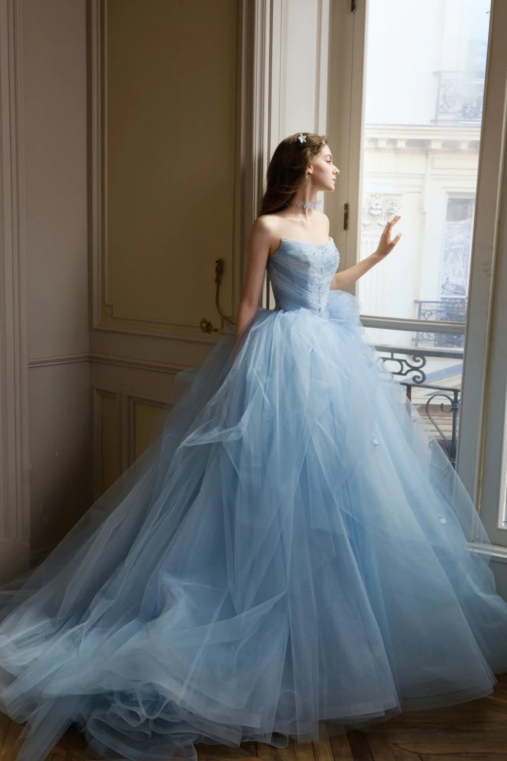 Neues langes Ballkleid NV6733