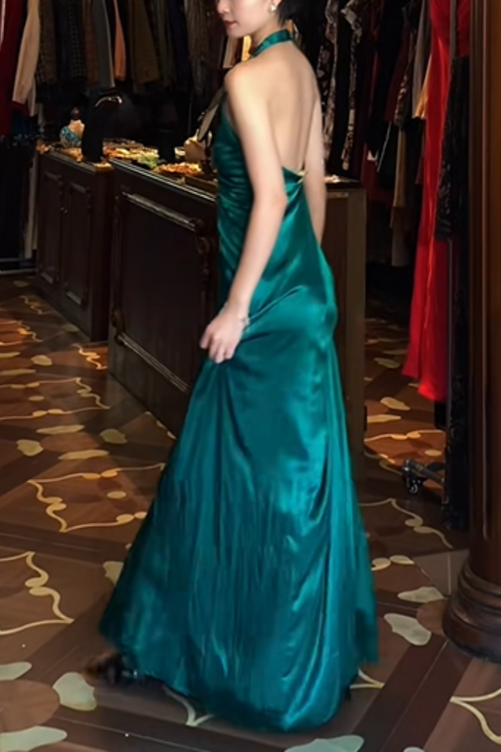 New Retro Formal Dress Long Dress NV6442