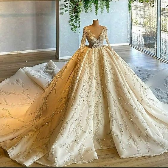 A-Linie Ballkleid lang Ballkleid Hochzeitskleid nv7