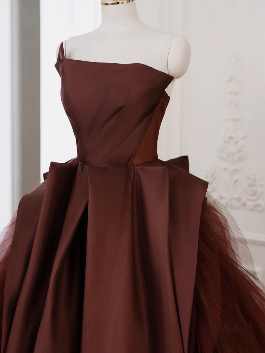 High-End-Hochzeit Braut Brautkleid Tube Top war dünn Bankett Abendkleid NV550
