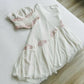 White Two Piece Prom Dress,Chiffon Elegant Evening Party Dress nv5348