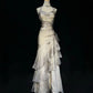 Champagne Retro Fashion Elegant Long Exquisite Lace Tulle Ball Gown New Evening Gown Graduation Gown Prom Gown nv3848