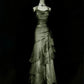 Robe de soirée longue en dentelle verte rétro, nouvelle collection nv3847