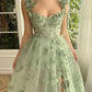 Robe de bal féerique papillon 3D 2024 Robe de soirée formelle en tulle brodé avec poches Robe de bal longue nv1572