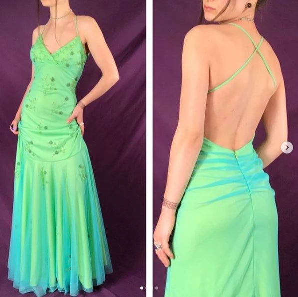 Robe de soirée longue et élégante en tulle, robe de bal, robe de soirée, robe de bal ...