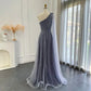 Purple Tulle Sequin Sparkling Long Ball Gown Evening Dress nv2703