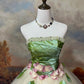 White fashion elegant floral lotus lotus leaf exquisite beading long tulle floor-length ball gown evening dress nv4066