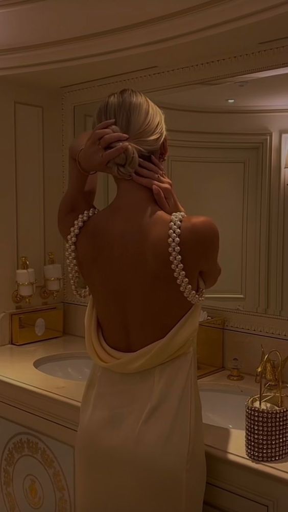 Robe de soirée longue coupe ajustée à perles jaunes nv1976