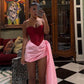Superbe robe de soirée courte chérie robe d'anniversaire robe de retour nv2120