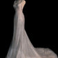 White rhinestone straps shiny sequins fashionable and elegant long ball gown evening dress engagement dress nv3128