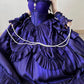 Robe de soirée longue en satin violet, élégante, vintage, longueur au sol, style bal, nv4193