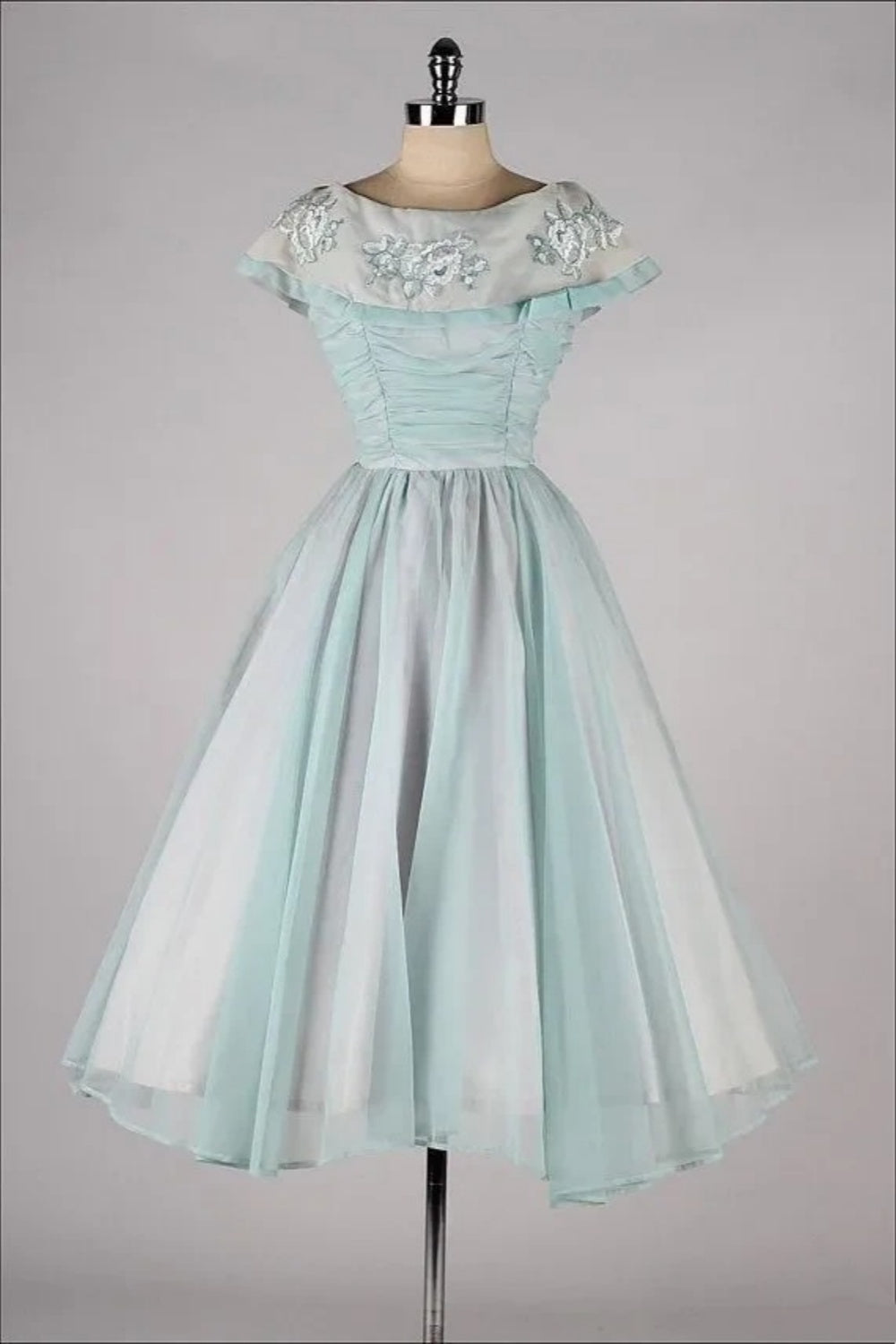 Robe de bal courte en tulle, robe d'anniversaire NV6461
