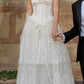 NiceVestidos – Langes Brautkleid aus reiner weißer Spitze NV5836