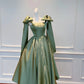 NiceVestidos-Grünes, modisches, mittellanges/kurzes formelles Heimkehrkleid, Hoco-Kleid, Ballkleid, NV5488