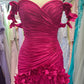 Neues, modisches, langes, figurbetontes Satin-Abendkleid, Brautjungfernkleid, Abschlusskleid NV6635