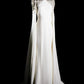 White gorgeous beaded long sleeves fashion long ball gown evening dress party dress nv4359