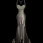 Robe de soirée longue en satin à fleurs rose champagne, longueur au sol, robe de bal, robe pour adulte, nv4422