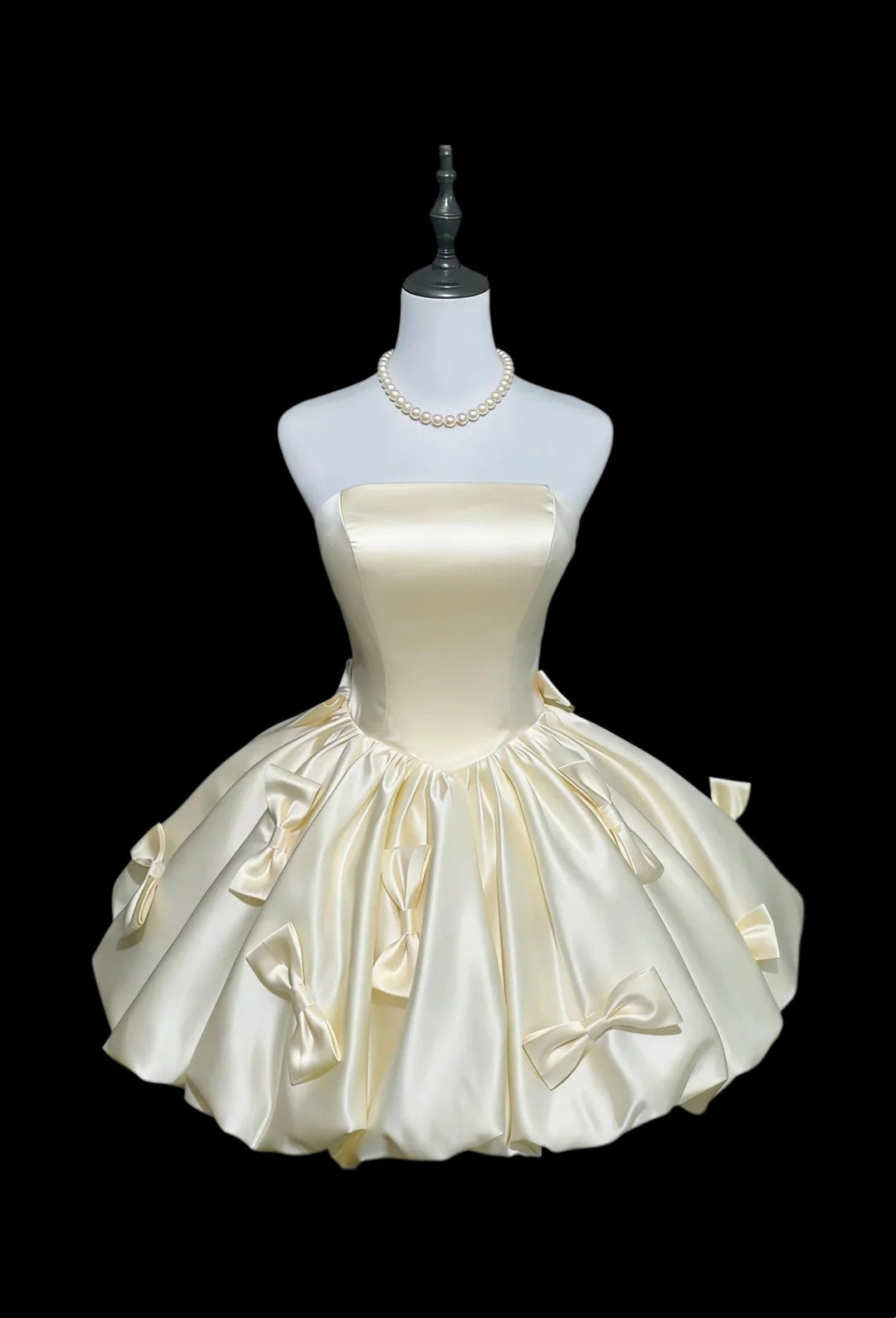 Nouvelle robe courte en satin tendance pour anniversaire et bal de promo NV6600