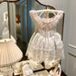 Pink Sweet Short Lace Homecoming Dress Birthday Party Dress nv4936