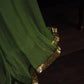 Robe de soirée longue en tulle vert, luxueuse et exquise NV6640