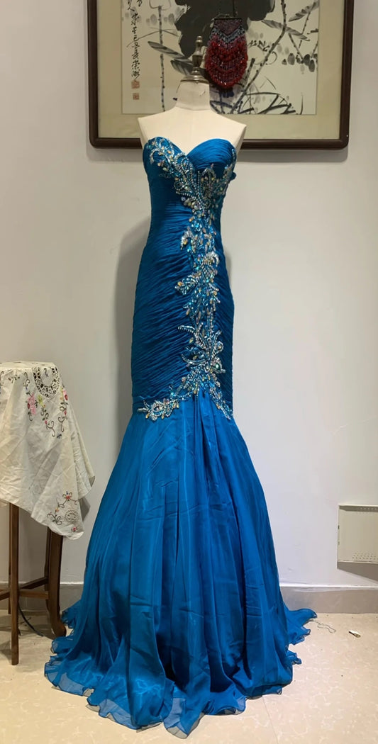 New Retro Formal Dress Long Dress NV6445