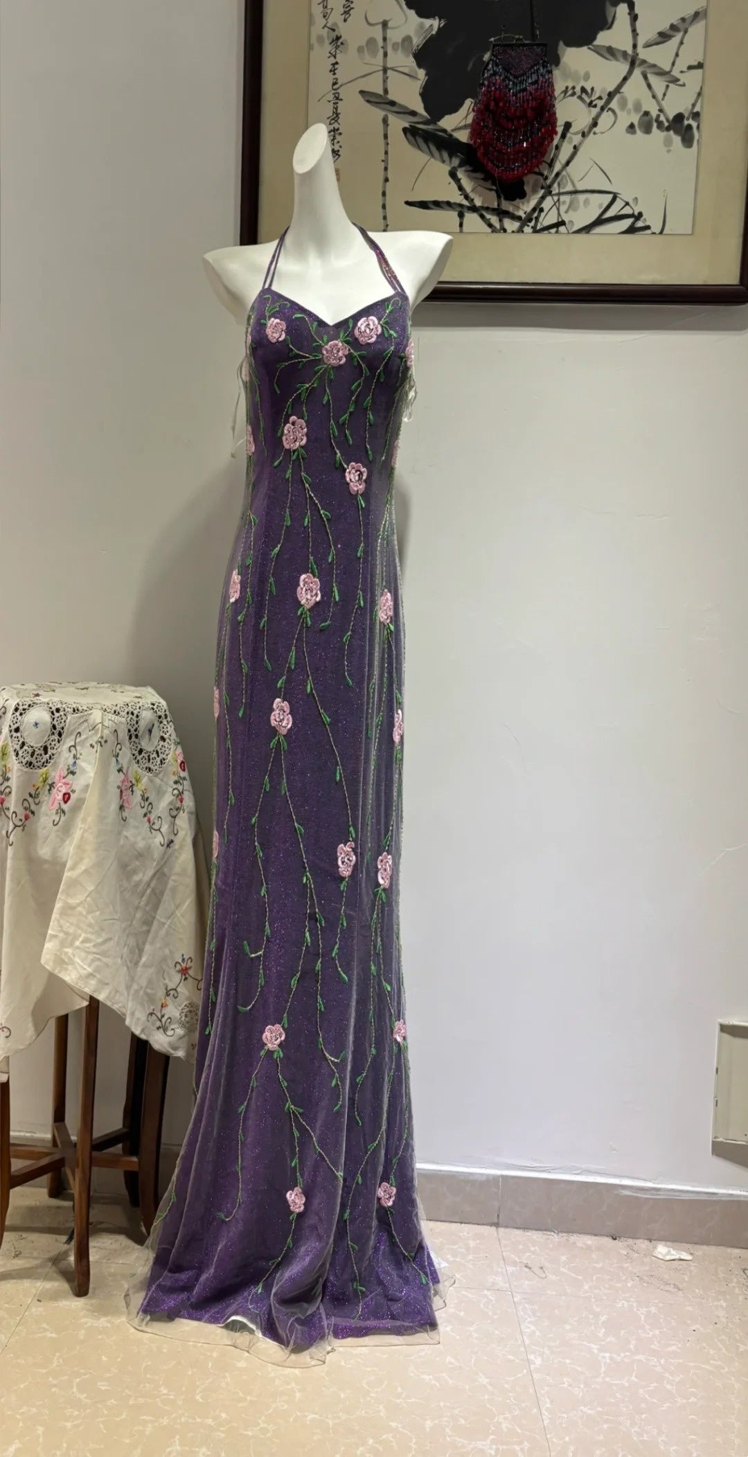 New Retro Formal Dress Long Dress NV6449