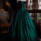 Grünes, elegantes, langes Abendkleid NV6540