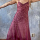 NiceVestidos - Robe de bal mi-longue perlée rose NV5692