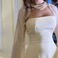 Schlichtes langes elegantes Abendkleid Ballkleid nv2031