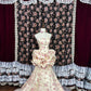 Rosa florales elegantes langes Tüll-Satin-Ballkleid-Abendkleid Quinceanera-Kleid NV4642