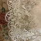 White Vintage Elegant Exquisite Beaded Lace Long Tulle Mermaid Slim Floor-Length Ball Gown Evening Gown Party Dress Wedding Dress nv4122