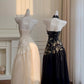 NiceVestidos-_Black And White Vintage Dress NV6077