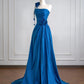 Blaue Kleider Blumenkleider Lange Kleider Taftkleider Bodenlange Kleider Ballkleider Abendkleider nv5049