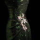 Green gorgeous sequins fashion long ball gown evening dress party dress nv4358