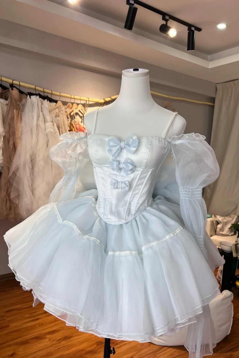 Robe de princesse courte en tulle, robe d'anniversaire, robe de rentrée scolaire NV6644