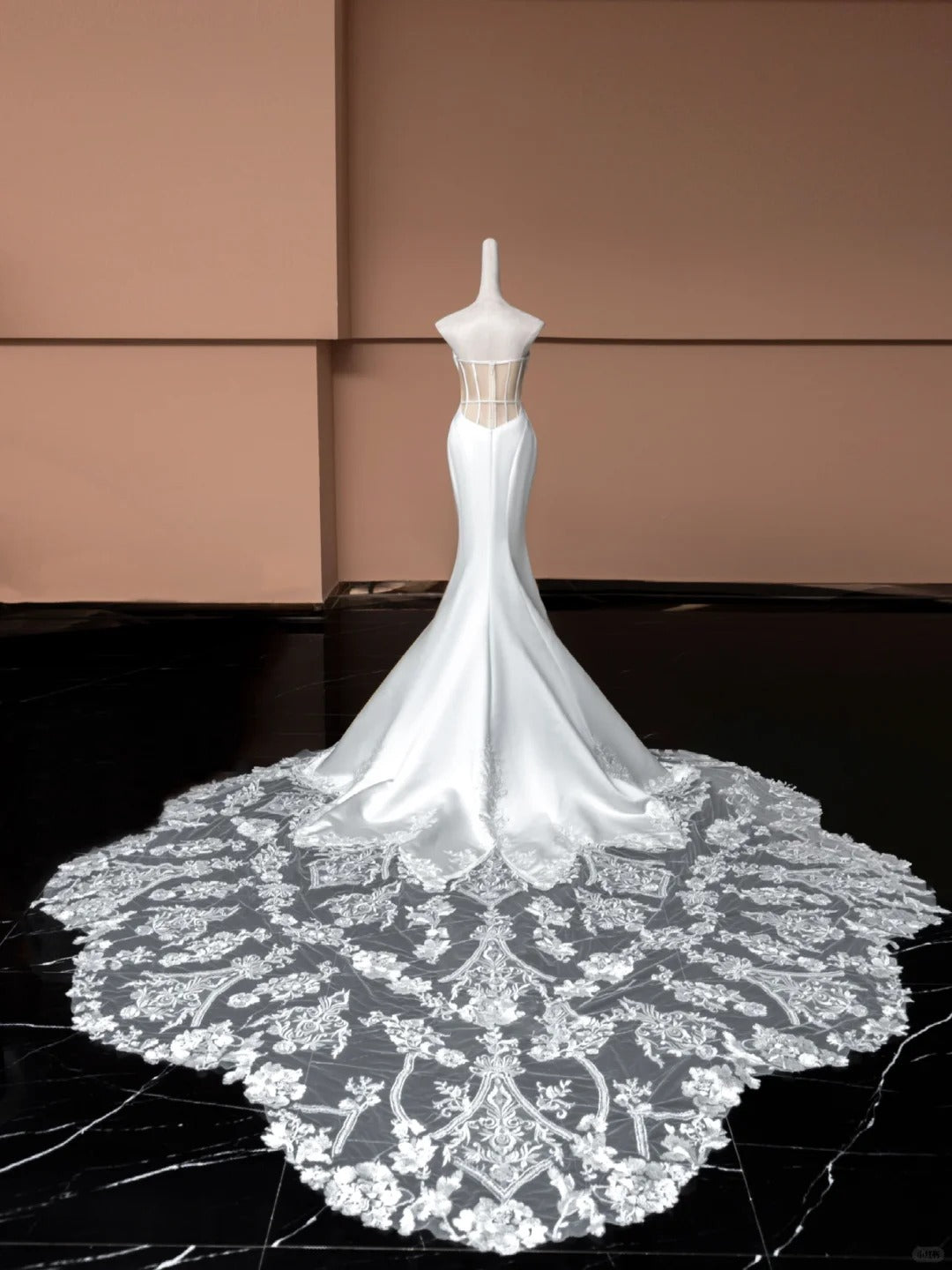 Robe de soirée longue blanche élégante en satin et dentelle, coupe sirène, coupe slim, robe de bal, robe de soirée, robe de mariée, nv4742