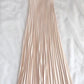 NiceVestidos-Langes, schlichtes Ballkleid aus Satin mit Spaghettiträgern und Plissee, Retro-Kleid Nv5630