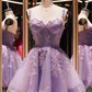 Robe courte en tulle à fines bretelles et application de dentelle rouge, idéale pour la rentrée scolaire ou une fête d'anniversaire (Nv4932)