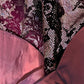 Robe de soirée longue en satin et dentelle violette, style sirène, nv4321