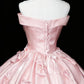Robe courte en satin tendance pour anniversaire et bal de promo NV6599