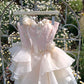 Pink applique homecoming dress Short Tulle prom dress birthday dress evening dress nv4444